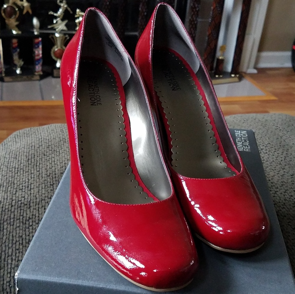 Red Kenneth Cole Heels